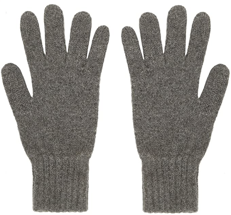 Oxford Cashmere Gray Gloves