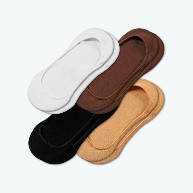 Bombas Low-Cut No Show Socks (Mixed 4-pack)