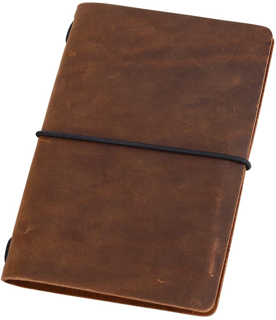 Pocket Travelers Notebook (Brown Moleskin)