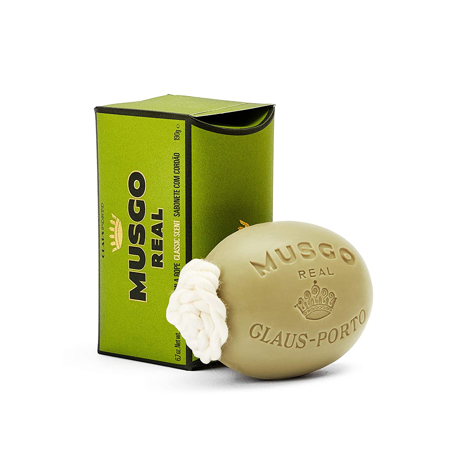 Mugso Real Classic Scent Soap on a Rope