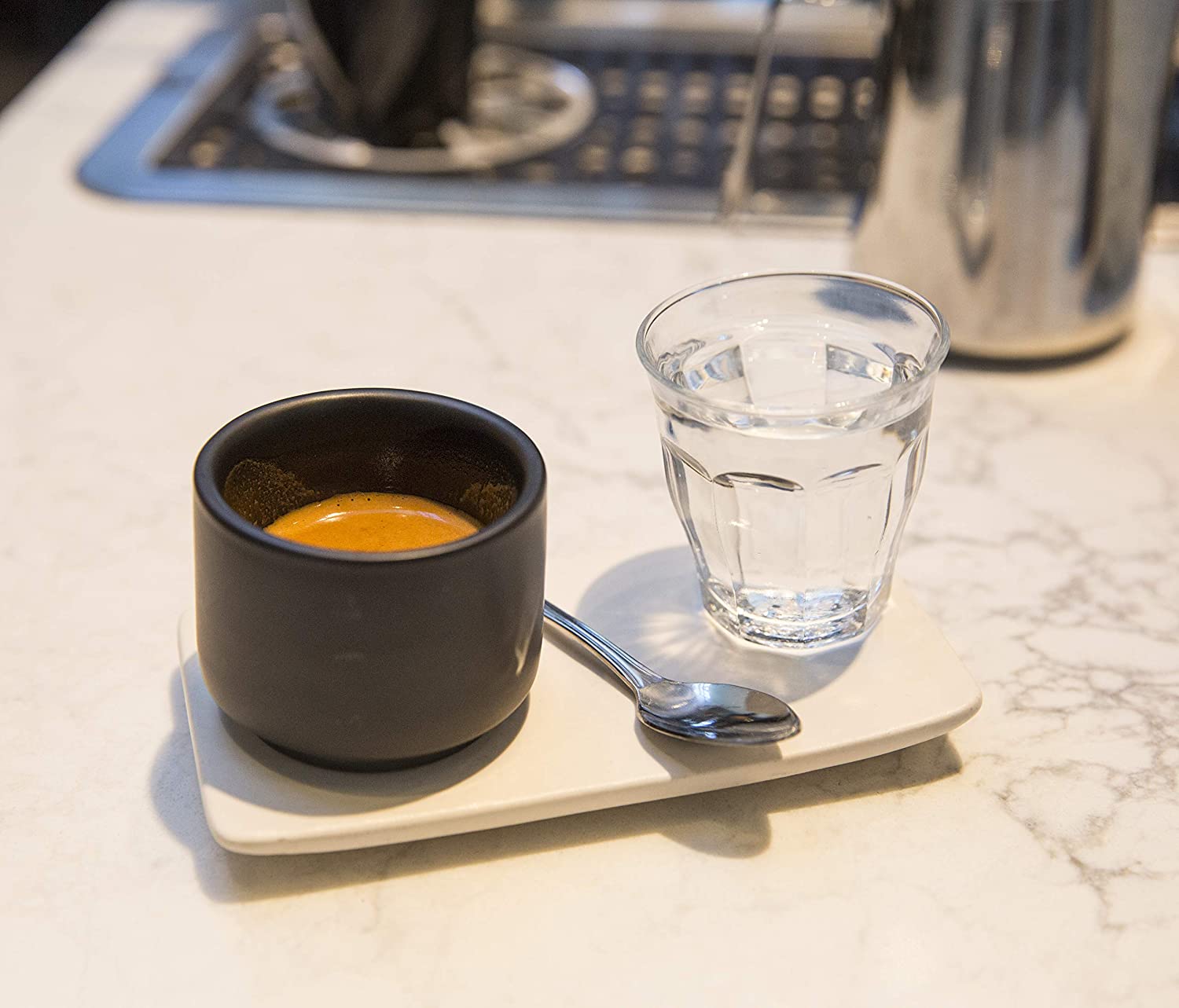 Milk Art Espresso Cup Set (Matte Black)